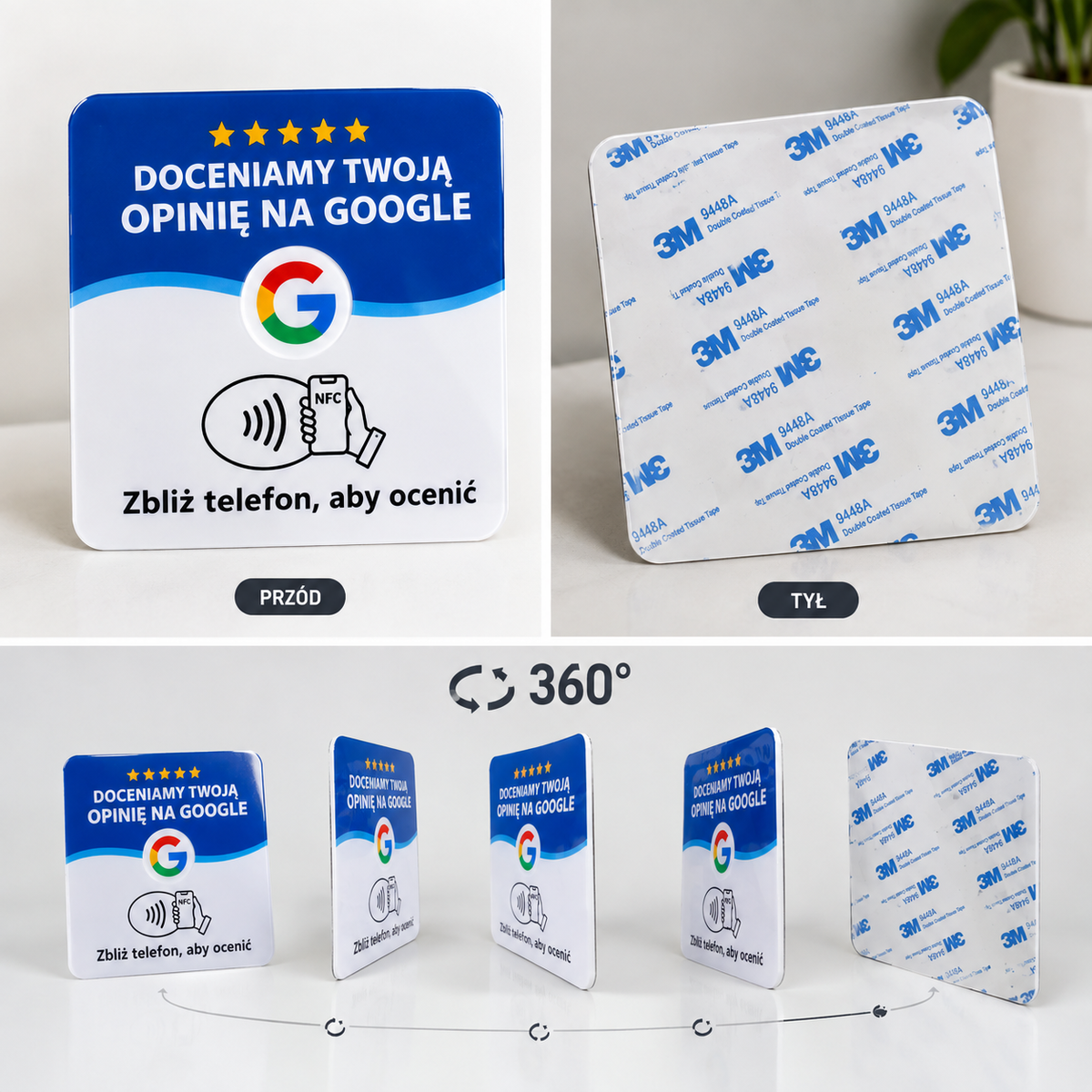 Karta NFC do opinii Google po Polsku